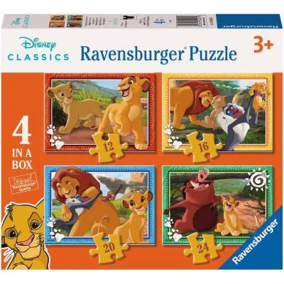 Ravensburger - Puzzle 4v1 The Lion King - 1 - 39 piese