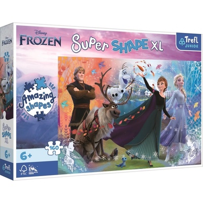 TREFL Super Shape XL Ľadové kráľovstvo 2 160 dielov