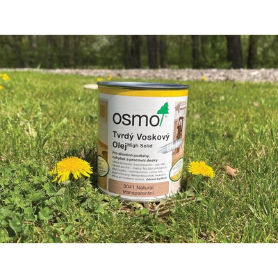 Osmo 3041 Tvrdý voskový olej Efekt 0,75 l Natural – Sleviste.cz
