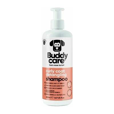 Wrimes Cosmetics Ltd. šampon pro psy Buddycar 3v1 Curly Coat Detangl. 500 ml