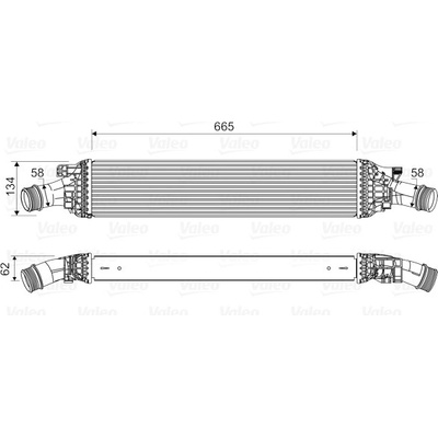 Chladič turba VALEO 818601