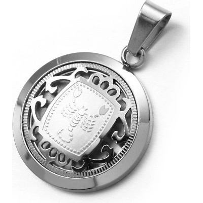 Amparo Miranda Přívěsek se znamením zvěrokruhu 3055 Silver Štír