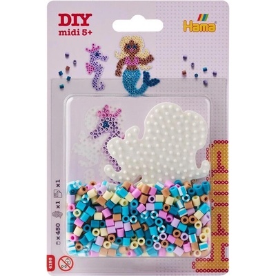 Hama Korálkový set MIDI - Mořská panna - H4193 – Sleviste.cz
