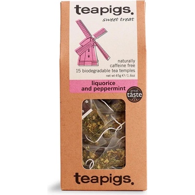 Teapigs Lékořice a máta čaj 15 ks