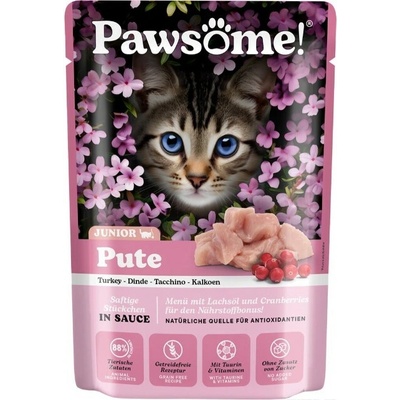 Pawsome! Junior s krůtím mäsom 85 g