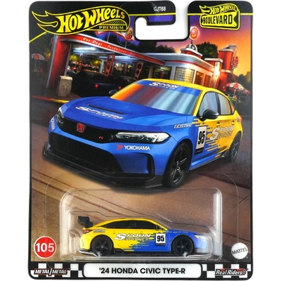 Mattel Hot Wheels Premium Boulevard 24 Honda Civic Type R