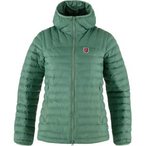 Fjällräven Дамско синтетично яке Fjällräven Women's Expedition Lätt Hoodie Synthetic jacket - Patina Green - размер XL (104-2500-0615)