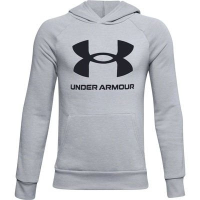 Under Armour Rival Fleece Hoodie K 1357585-011 sivá