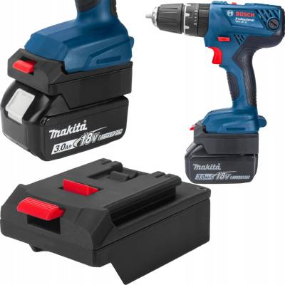 Adaptér P4U pre náradie Bosch 18V Professional s batériami Makita 18V