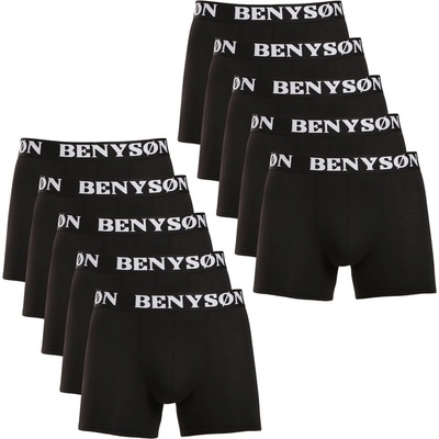 Benysøn Комплект от десет - мъжки боксерки Benysøn черни (4004/4004) Benysøn | Cheren | МЪЖЕ | L