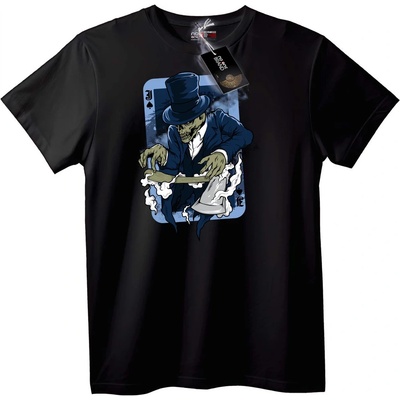 NOONEBRAND Тениска Skull Джентълмен - XS, White