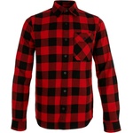 BENNON Яке BENNON PIPPO SHIRT / Фланелена риза - red/black (1158200031-L 52-54)