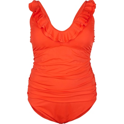 Zizzi Бански костюм 'SKITRIN' оранжево, размер 54