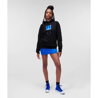 Karl Lagerfeld Jeans KLJ Logo Hoodie čierna