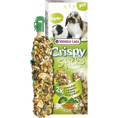 Versele-Laga Crispy tyčinky s mrkví a petrželkou pro králíky a morčata 110 g