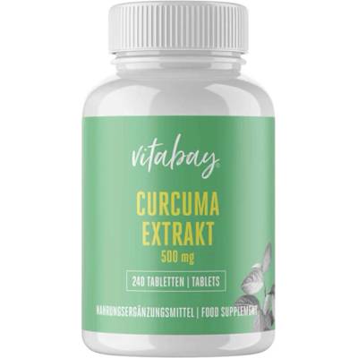 Vitabay Куркума екстракт + екстракт от черен пипер 240 таблетки | Vitabay (VB1467)