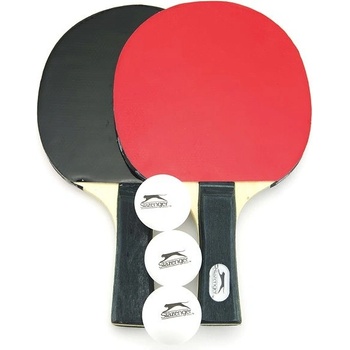 stolný tenis 2 rakety + 3 loptičky v taške 26x17cm