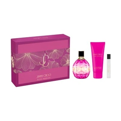 Jimmy Choo Rose Passion - Дамски подаръчен комплект ЕДП 100 мл +ЕДП 7, 5 мл + Боди лосион 100 мл