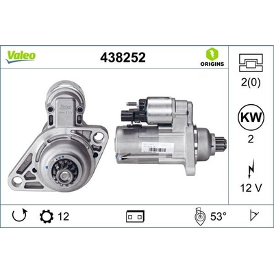 VALEO 438252 Startér (438252)