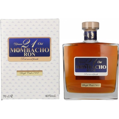 Mombacho Old Port Wood Finish 21y 40% 0,7 l (kartón)