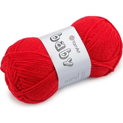 YarnArt Baby 156 červená