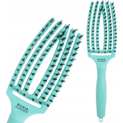 Olivia Garden Fingerbrush Combo Medium kartáč mátově zelený ID2176