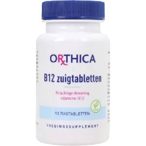 Orthica B12 Таблетки за смучене - 90 таблетки за смучене