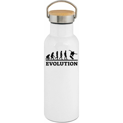 123TRIKO termoska Evolution skateboarding, černý tisk 500 ml