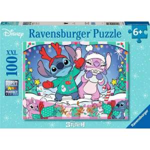 Ravensburger - Puzzle Disney Stitch Christmas 100 XXL - 100 piese