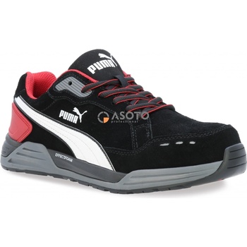 Puma Airtwist black-red S3 ESD obuv černá