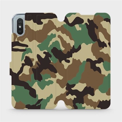 Pouzdro Mobiwear Flipové Xiaomi Redmi 9A / 9AT - V111P Maskáče