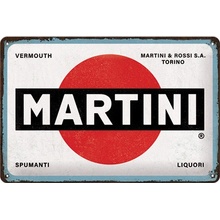 Nostalgic Art Plechová Ceduľa Martini Logo