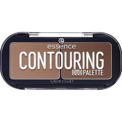 Essence Contouring Duo Palette konturovací paletka 20 Darker Skin 7 g – Zboží Dáma