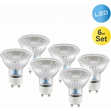 Näve LED reflektor GU10 4,6W 450lm teplá biela 6 ks 4106406