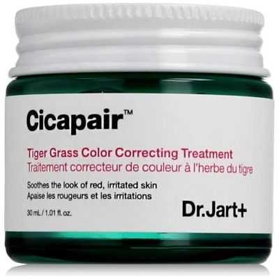 Dr. Jart+ Cicapair Tiger Grass Color Correcting Treatment SPF30 интензивен тонизиращ крем, намаляващ зачервяването на кожата 30 ml унисекс
