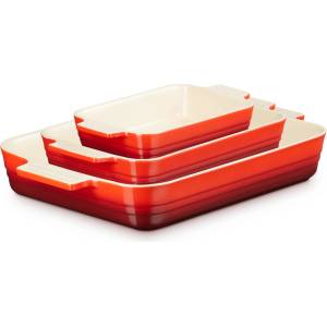 Le Creuset Форми за печене Le Creuset черешови 3 бр (79161000600080)
