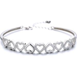 Silenti Jewelry Сребърна гривна "Любовна Приказка