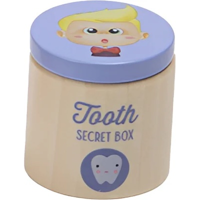 Eurekakids Кутия за зъбки Eurekakids - Светлолилаво (EU691837194)