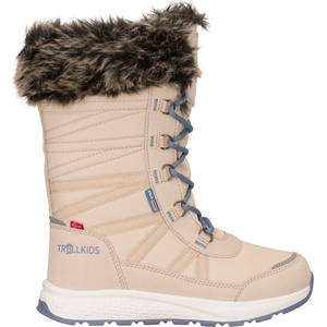 Trollkids Детски зимни ботуши Trollkids Girl's Hemsedal Winter Boots XT Winter boots - Sandstone / Mystic Blue / Shadow Blue - размер 33 (EU) (702-2962-0716)