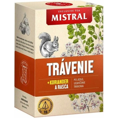 MISTRAL Trávení 15 sáčků