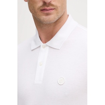 BOSS Памучна тениска с яка BOSS C-Parris 98 (50555300)