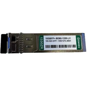 Conneu 10GBase-ZR BiDi SFP+ оптичен модул по едно влакно, Tx: 1330 nm, Rx: 1270 nm, LC, 80 км, Conneu (10GSFP+-BD80-1330-LC)