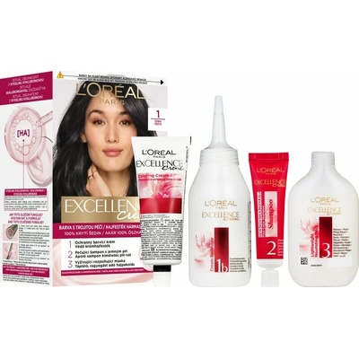 L’Oréal Paris Excellence Creme farba na vlasy odtieň 1