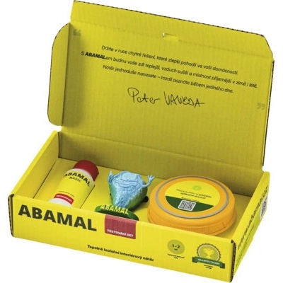 Tepelnoizolačný náter ABAMAL - testovacia sada