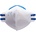 Portwest Респиратор portwest fold flat p250 / ffp2, 20 броя в опаковка (p250whr)