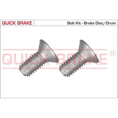 QUICK BRAKE Sada skrutiek, brzdový kotúč 11671K