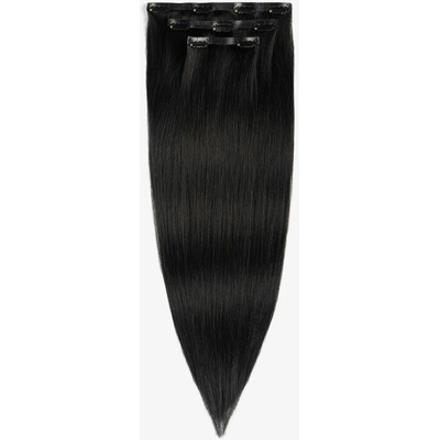 pa_vyrobce CLIP IN BEZŠVOVÉ - 50 CM, 60G ĽUDSKÉ VLASY #1 Čierne