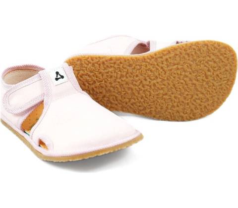 Detské Barefoot papuče Antal Rascal Basic Pink