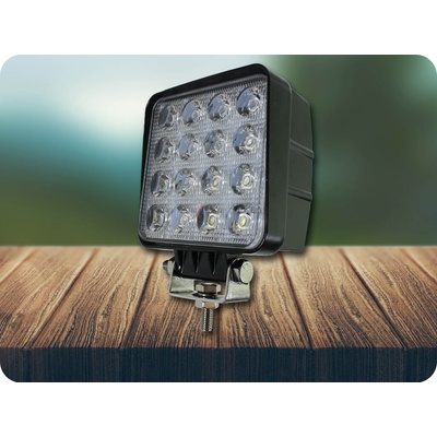 TruckLED LED Epistar pracovné svetlo, hranaté, 48W, 2100 lm, 12/24V, IP67 [L0081]