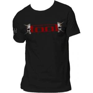 Tool Skull Spikes (Back & Sleeve Print) Black L Риза (TOOLTS05MB03)